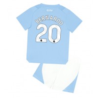 Maglie da calcio Manchester City Bernardo Silva #20 Prima Maglia Bambino 2023-24 Manica Corta (+ Pantaloni corti)